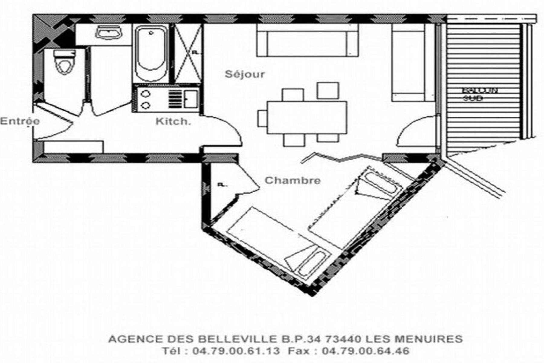 Residence Chaviere - Studio Lumineux - Ski Aux Pieds - Balcon Mae-2224 Сен-Мартен-де-Бельвиль Экстерьер фото